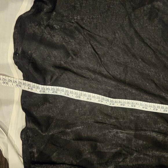 NWT Andrée by Unit Whimsigoth Vamp Witchy Black Satin Midi Long Sleeve Dress 2X - Picture 12 of 12